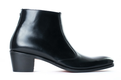 men's high heeled chelsea boots